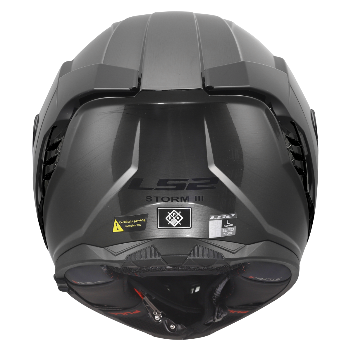 CASCO LS2 FF818 STORM III JEANS TITANIUM