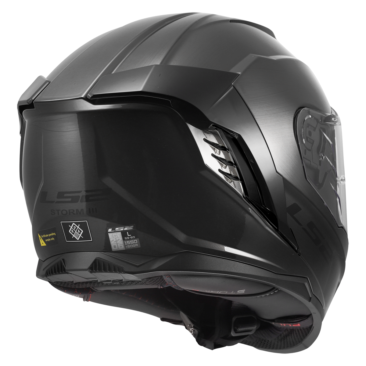 CASCO LS2 FF818 STORM III JEANS TITANIUM