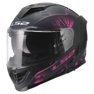 CASCO LS2 FF818 STORM III BURST BLACK PINK