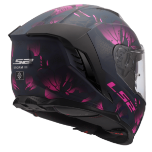 CASCO LS2 FF818 STORM III BURST BLACK PINK