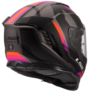 CASCO LS2 FF818 STORM III SPORTY GREY PURPLE