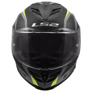 CASCO LS2 FF818 STORM III DYNAMO BLACK H-V YELLOW