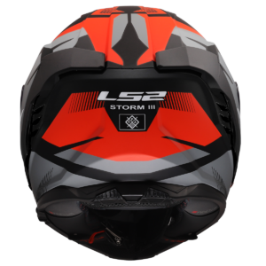 CASCO LS2 FF818 STORM III KOMAI BLACK RED
