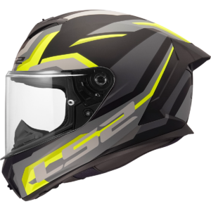CASCO LS2 FF820 RAPID III HYPER BLACK H-V YELLOW