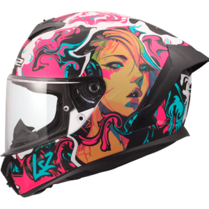 CASCO LS2 FF820 RAPID III CYBERG PURPLE CYAN
