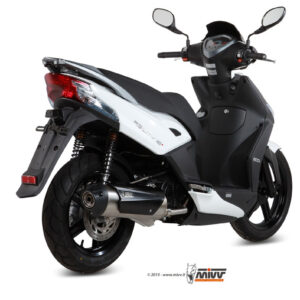 Mivv Full system 1x1 Urban St. Steel Kymco Agility 125/150 / Agility 125/150 R16+ / People S 125/200