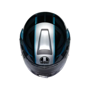 Casco AGV STREETMODULAR E2206 MPLK LEDRO MATT BLACK POWDER BLUE