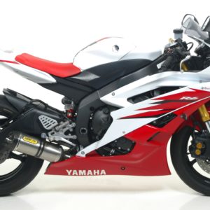 Arrow Silencioso Thunder Approved de titanio fondo en carbono para colectores originales 71699PK