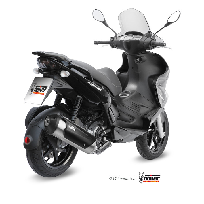 Mivv Full system 1x1 Urban St. Steel Aprilia SR MAX 300 / Gilera Runner 200/250 - Nexus 250/300