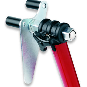 Caballete delantero universal BIKE LIFT rojo con soportes pivotantes
