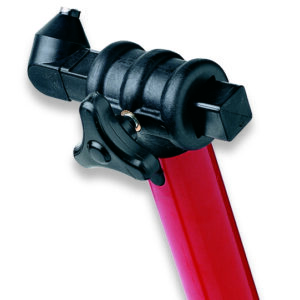 Caballete delantero universal BIKE LIFT rojo con soportes cónicos