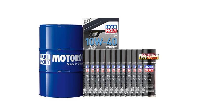 Pack LIQUI MOLY - Aceite de motor HC Sintético 10W-40 (1x Bidón 60L) + Lubricante multiuso (12x Spray 200ml)