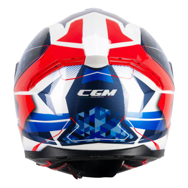 CASCO CGM 360S KAD RACE AZUL ROJO