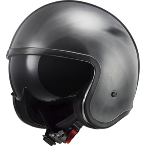 CASCO LS2 OF599 SPITFIRE II JEANS TITANIUM-06