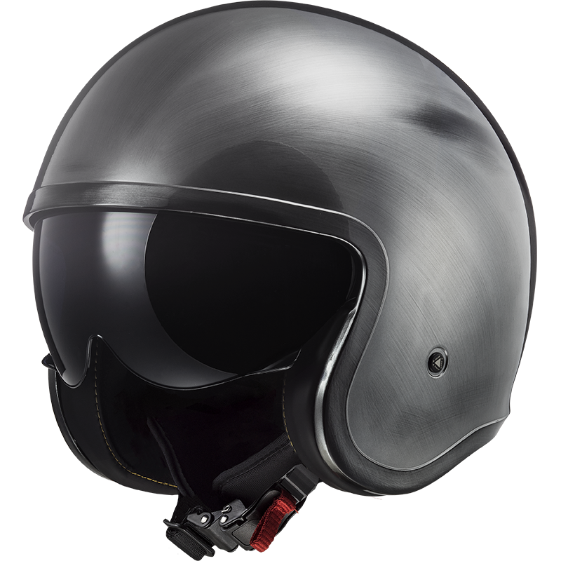CASCO LS2 OF599 SPITFIRE II JEANS TITANIUM-06