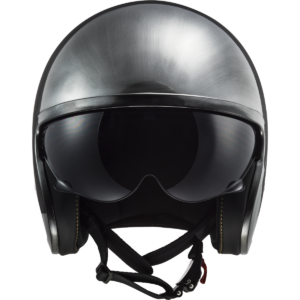 CASCO LS2 OF599 SPITFIRE II JEANS TITANIUM-06