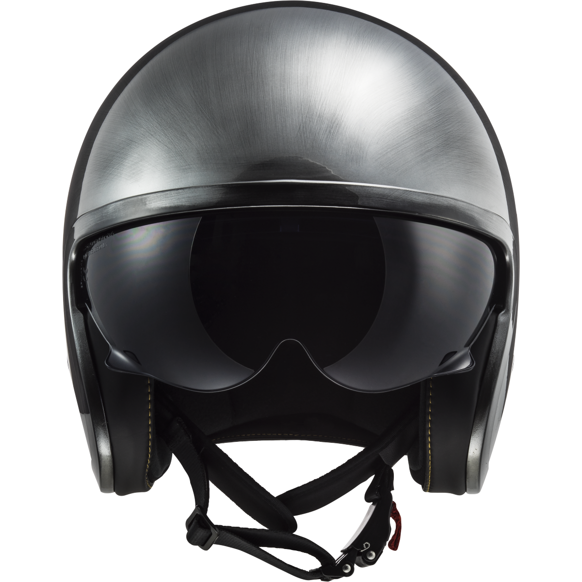CASCO LS2 OF599 SPITFIRE II JEANS TITANIUM-06