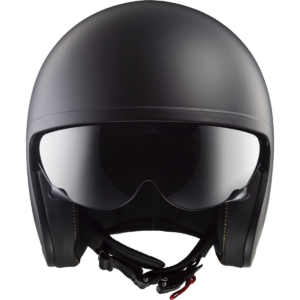 CASCO LS2 OF599 SPITFIRE II SOLID MATT BLACK-06