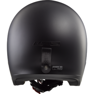 CASCO LS2 OF599 SPITFIRE II SOLID MATT BLACK-06