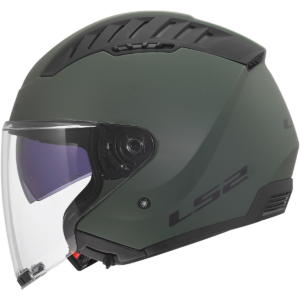 CASCO LS2 OF600 COPTER II SOLID MILITARY GREEN-06
