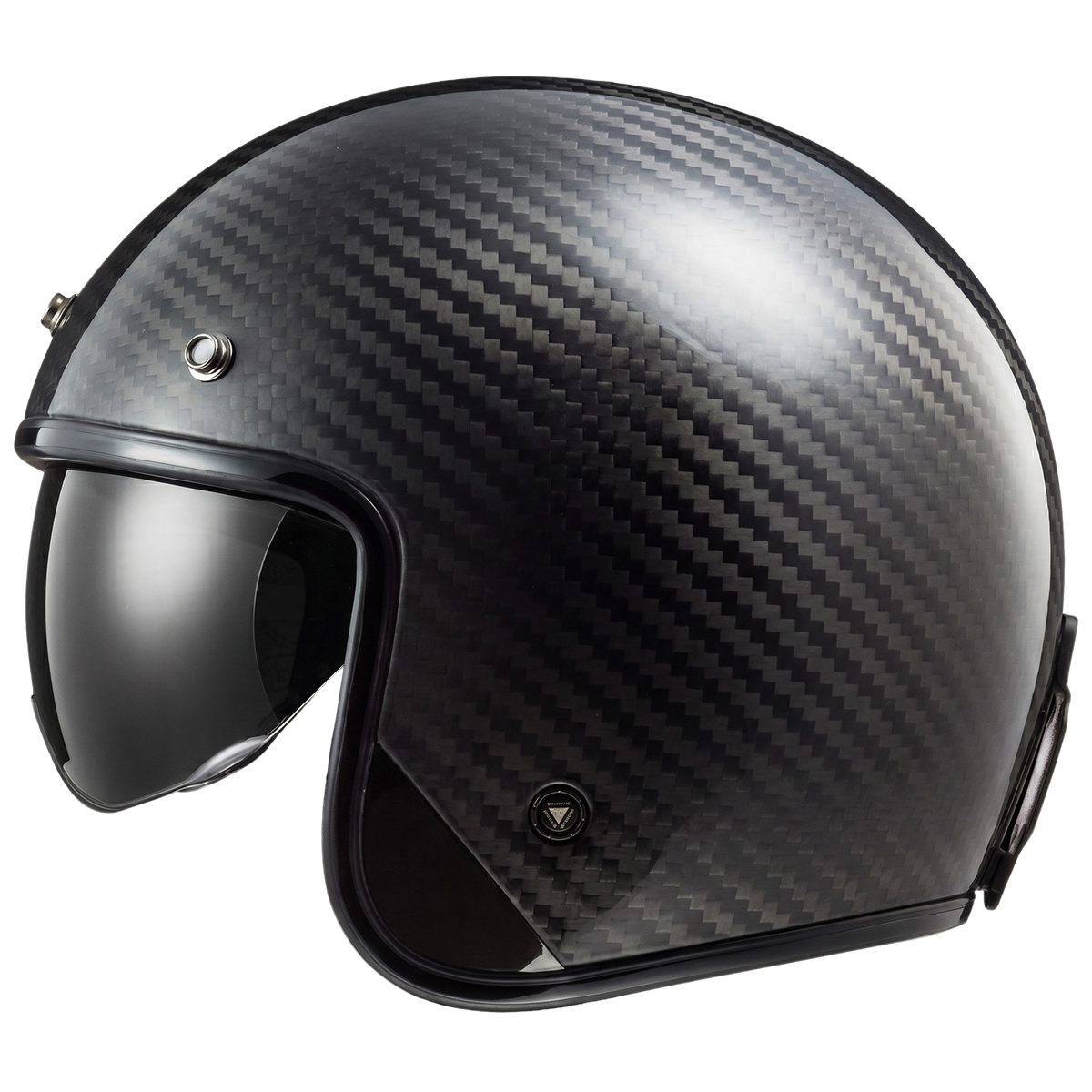 CASCO LS2 OF601 BOB II GLOSS CARBON-06