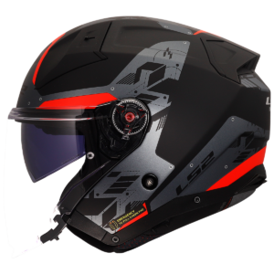 CASCO LS2 OF603 INFINITY II NIGHTLINE GREY RED-06