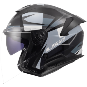 CASCO LS2 OF618 VERSO II VENTUR GREY