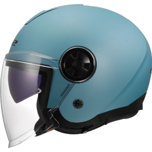 CASCO LS2 OF620 CLASSY SOLID PEARL BLUE-06