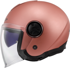 CASCO LS2 OF620 CLASSY SOLID MATT GOLD PINK-06