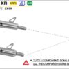 Arrow Silencioso Race-Tech de aluminio Dark" fondo en carbono" 71926AKN