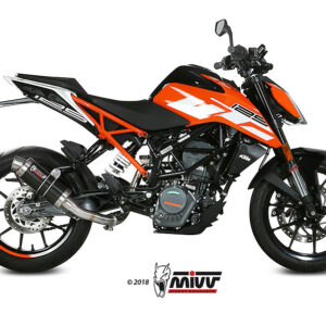 Mivv Tubo no kat (compatible con Silencioso Mivv y Original) KTM 125/390 Duke / RC 125/390 2017-20