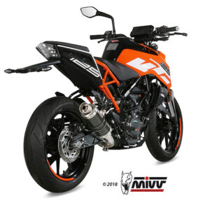 Mivv Tubo no kat (compatible con Silencioso Mivv y Original) KTM 125/390 Duke / RC 125/390 2017-20