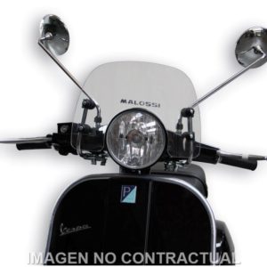 Cúpula Malossi Sport Screen Transparente Vespa PX 125/150/200