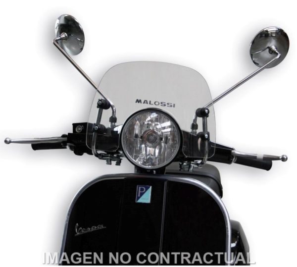 Cúpula Malossi Sport Screen Transparente Vespa PX 125/150/200