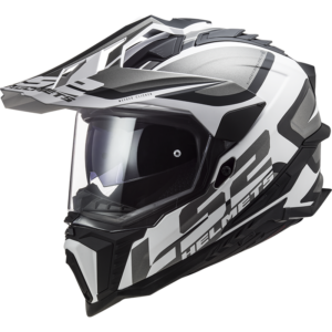 CASCO LS2 MX701 EXPLORER ALTER MATT BLACK WHITE-06