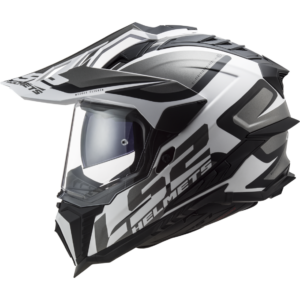 CASCO LS2 MX701 EXPLORER ALTER MATT BLACK WHITE-06