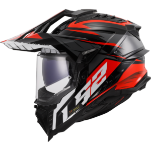 CASCO LS2 MX701 EXPLORER SPIRE BLACK TITANIUM RED-06