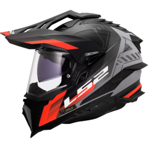CASCO LS2 MX701 EXPLORER HEXA BLACK RED GREY-06