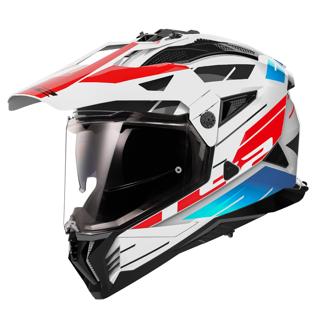 CASCO LS2 MX702 PIONEER II NAMIB WHITE BLUE RED-06