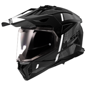 CASCO LS2 MX702 PIONEER II HILL MATT BLACK WHITE-06