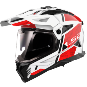 CASCO LS2 MX702 PIONEER II HILL WHITE RED-06