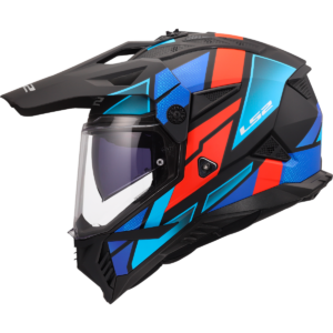 CASCO LS2 MX702 PIONEER II BLOCK BLACK RED BLUE-06