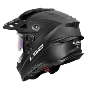 CASCO LS2 MX707 EXPLORER EVO SOLID MATT BLACK