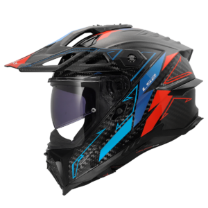 CASCO LS2 MX707 EXPLORER EVO C ARROW BLUE RED