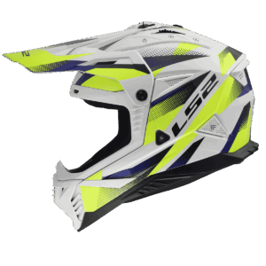 CASCO LS2 MX708 FAST II FORT WHITE H-V YELLOW