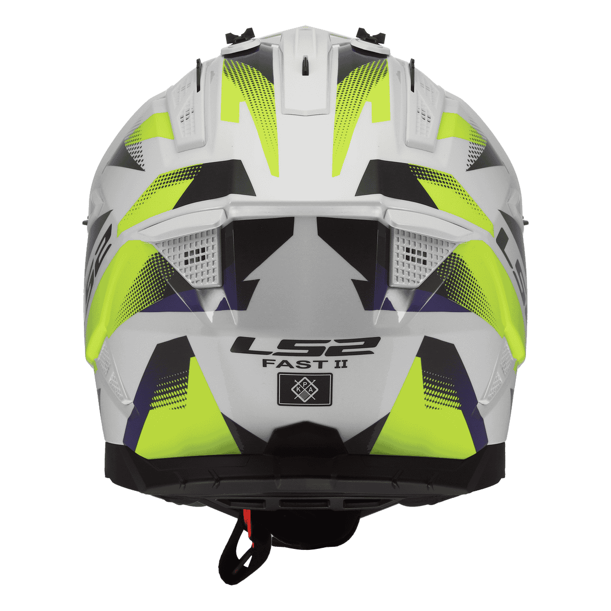 CASCO LS2 MX708 FAST II FORT WHITE H-V YELLOW