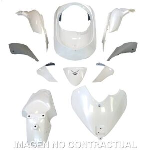 KIT PLASTICOS HERT HONDA SH 125-150 BLANCO