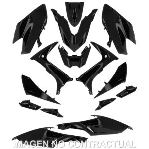 KIT PLASTICOS HERT YAMAHA T-MAX 560 NEGRO