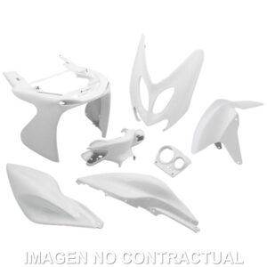 KIT PLASTICOS HERT YAMAHA AEROX BLANCO BRILLO