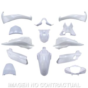 KIT PLASTICOS HERT HONDA SH 125-150 NEGRO